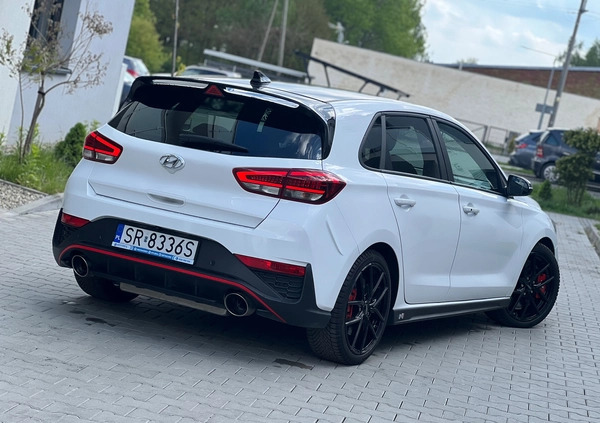 Hyundai i30 N cena 133300 przebieg: 29800, rok produkcji 2021 z Kłecko małe 781